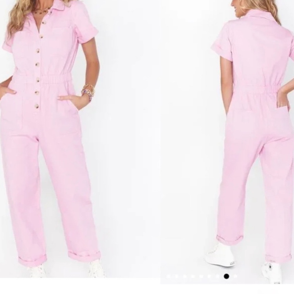 WORN ONCE Mumu denim jumpsuit